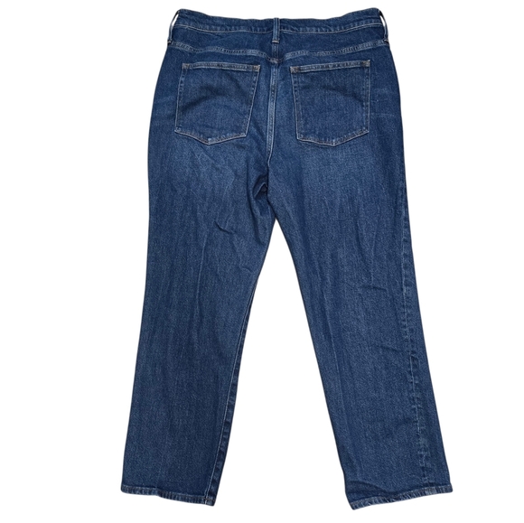 J. Crew Women's Jeans Size 33 Essential Straight Jean Medium Wash Stretch J Crew - Picture 2 of 5